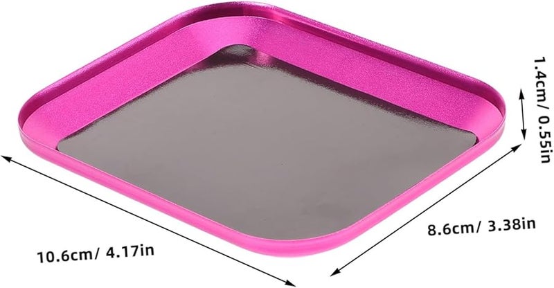 Aluminum Alloy Magnetic Screw Tray Holder for Nuts Bolts RC Models Tool Organization - Image 3