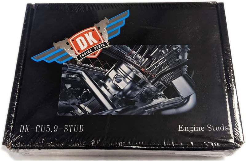 DK Engine Parts Cylinder Head Studs Kit for Cummins 5.9L 12v (1989-1998) - Image 4