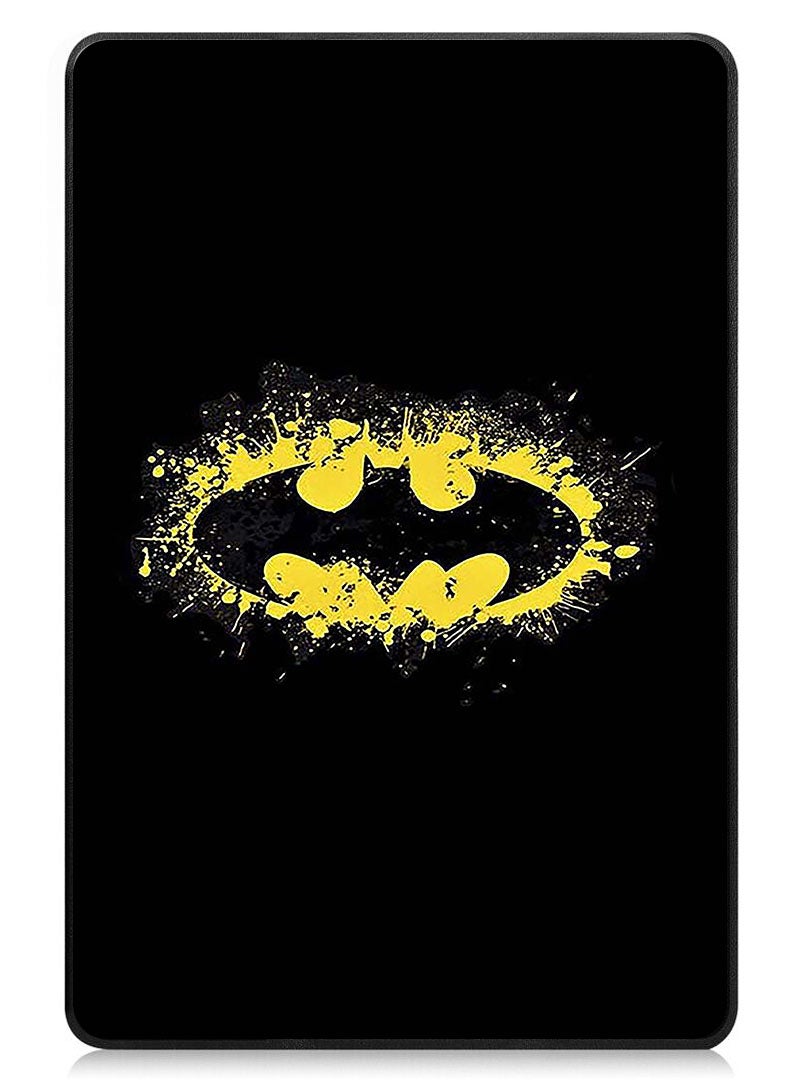Theodor Protective Flip Case For Samsung Galaxy Tab S9 FE With Trifold Stand Auto Wake Sleep Shockproof Cover batman logo copy - Image 1