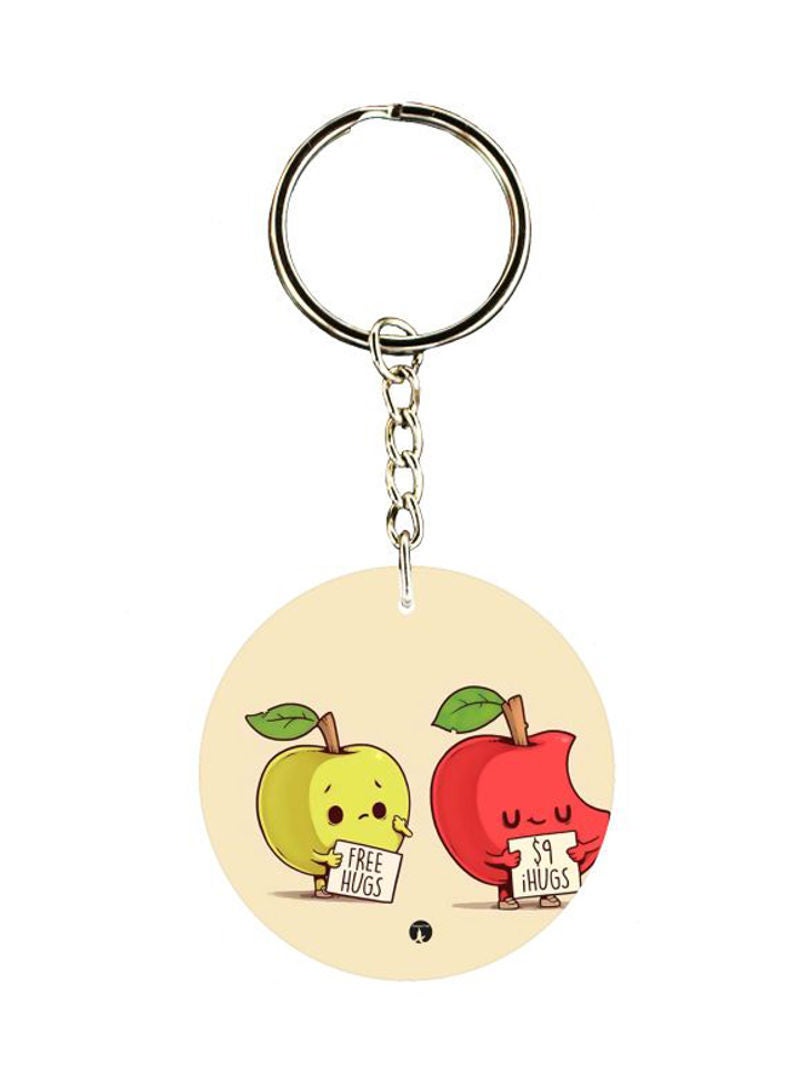 RKN Fruits Printed Keychain