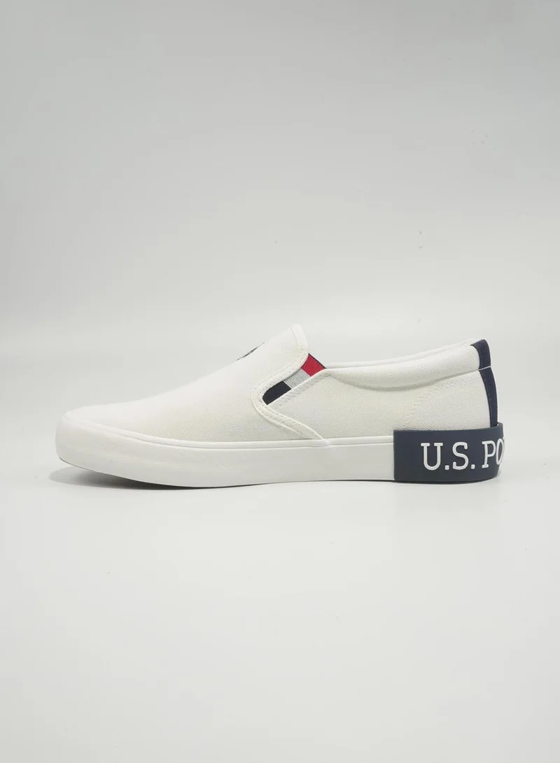 U.S. Polo Assn.  Toman Men's Casual Walking Sneakers - White for Men | Best Price UAE