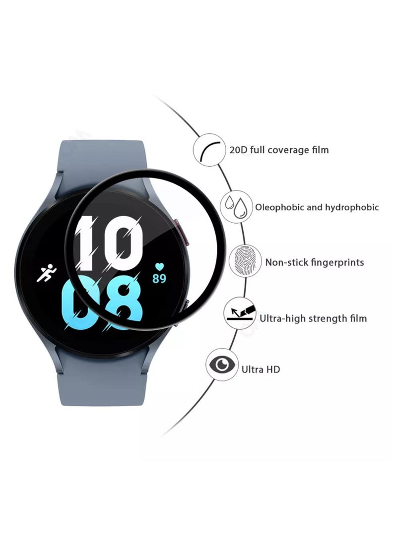 Waldic Nano Explosion Proof Screen Protector For Samsung Galaxy Watch6 44mm - Black  - Image 3