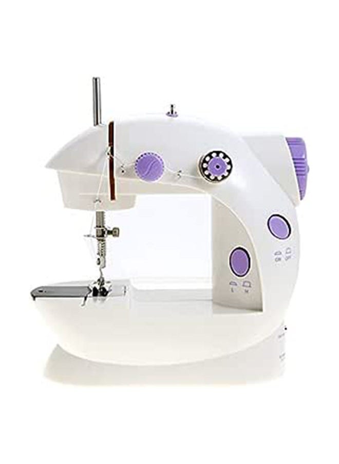 Generic Double Thread 2 Speed Mini Sewing Machine [Fhsm-202] - For Basic Stitching Only 