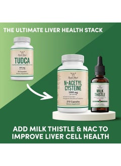 Double Wood Supplements Tudca Liver Support Supplement 60 Capsules 500 Mg  - Image 4