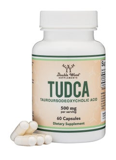 Double Wood Supplements Tudca Liver Support Supplement 60 Capsules 500 Mg  - Image 1