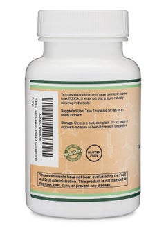 Double Wood Supplements Tudca Liver Support Supplement 60 Capsules 500 Mg  - Image 3