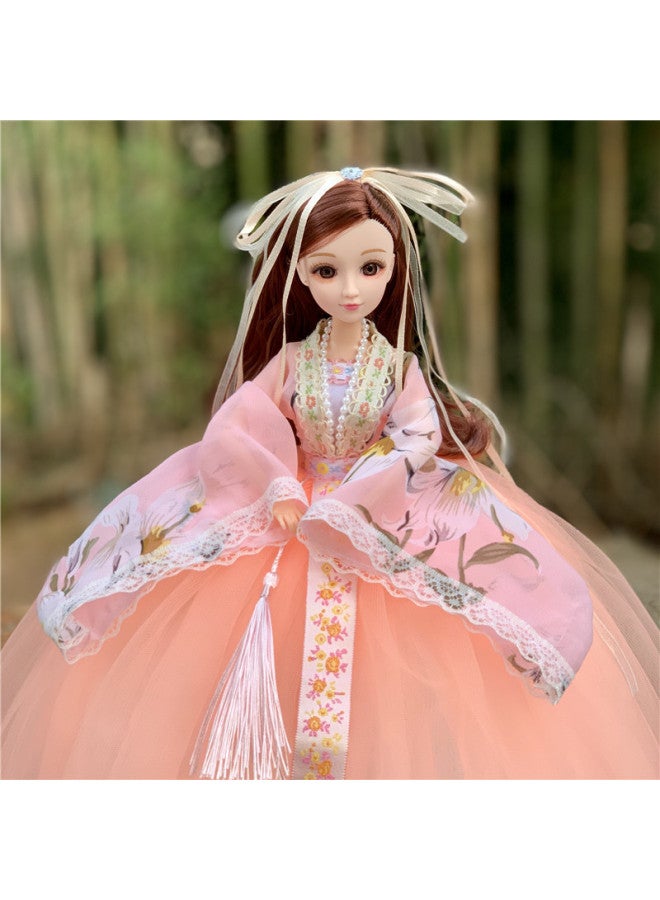 Large Douluo Mainland Small Dance Zhu Zhu Zhu Innocent Aloes Children's Girl Toy Doll Princess Manufacturers Wholesale-Color:Orange - Image 1