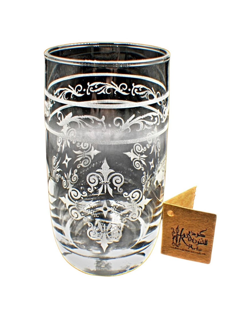 KuduArts Tumblers glass cups for water juice 6 pieces - Image 3