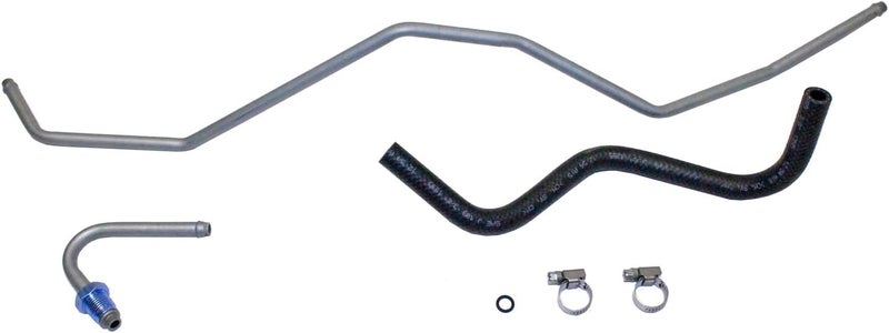 Plews Edelmann 92709 Power Steering Return Line Hose Assembly: Replacement for - 2010-08 Chry. Town & Country, Dodge Grand Caravan, 10-09 Volks. Routan, Black - Image 1
