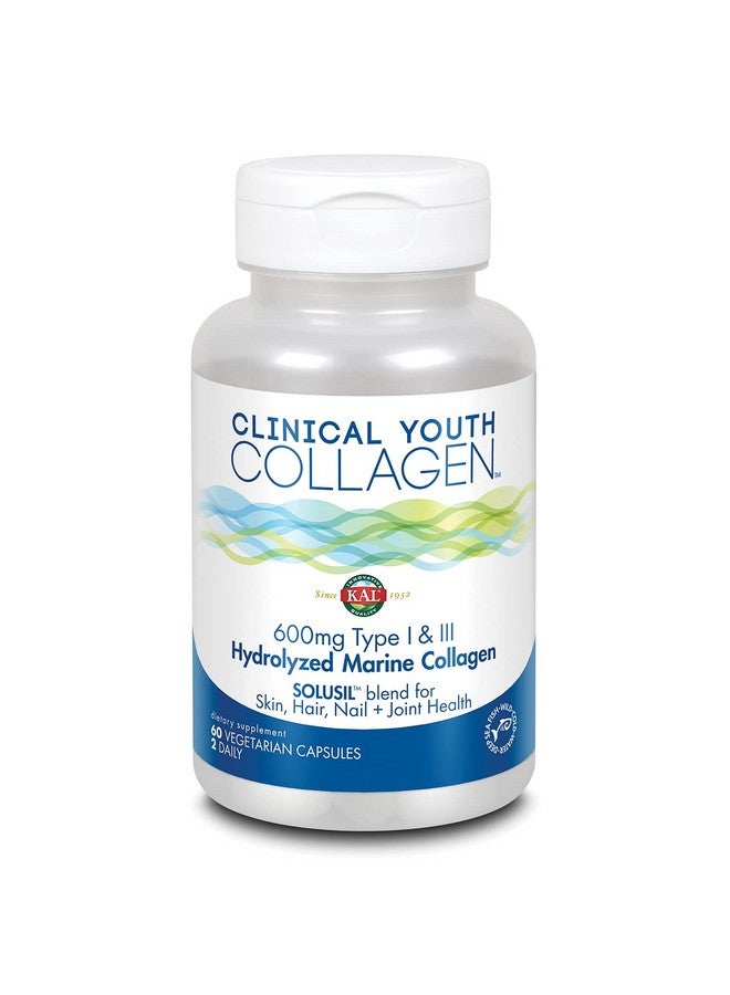 Kal 600 Mg Clinical Youth Collagen Type I & Iii, 60 Count - Image 1