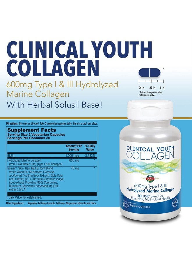 Kal 600 Mg Clinical Youth Collagen Type I & Iii, 60 Count - Image 2