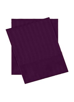 snooze Snooze Striped set 2 pillowcases 45*65 cm, purple  - Image 4
