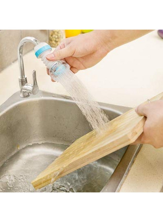 Inditradition Plastic Lacquered Finish Adjustable Rotating Kitchen Sink Tap Extender Faucet Water Filter Nozzle (Assorted Colour) - Image 5