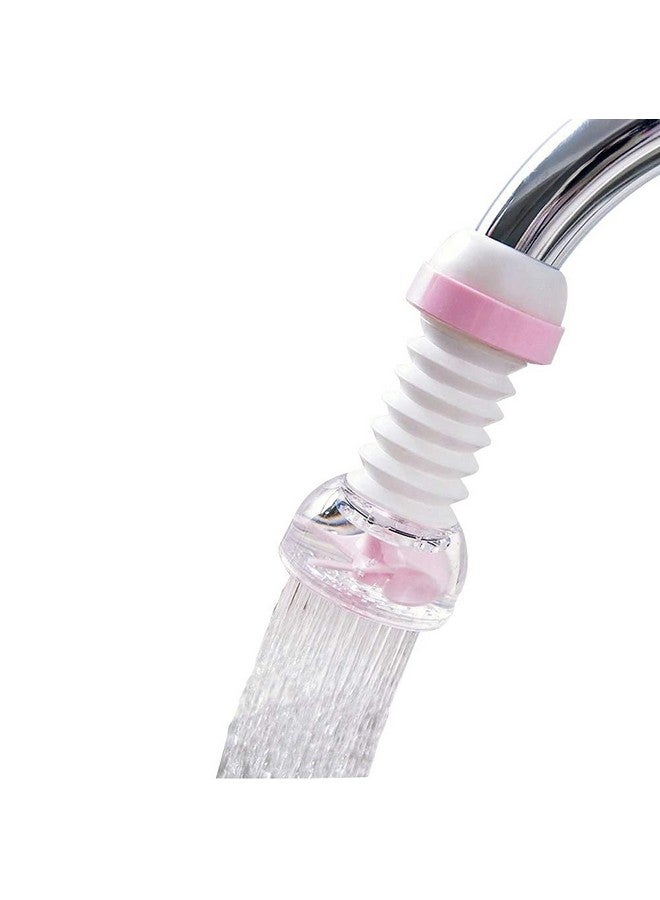 Inditradition Plastic Lacquered Finish Adjustable Rotating Kitchen Sink Tap Extender Faucet Water Filter Nozzle (Assorted Colour) - Image 1