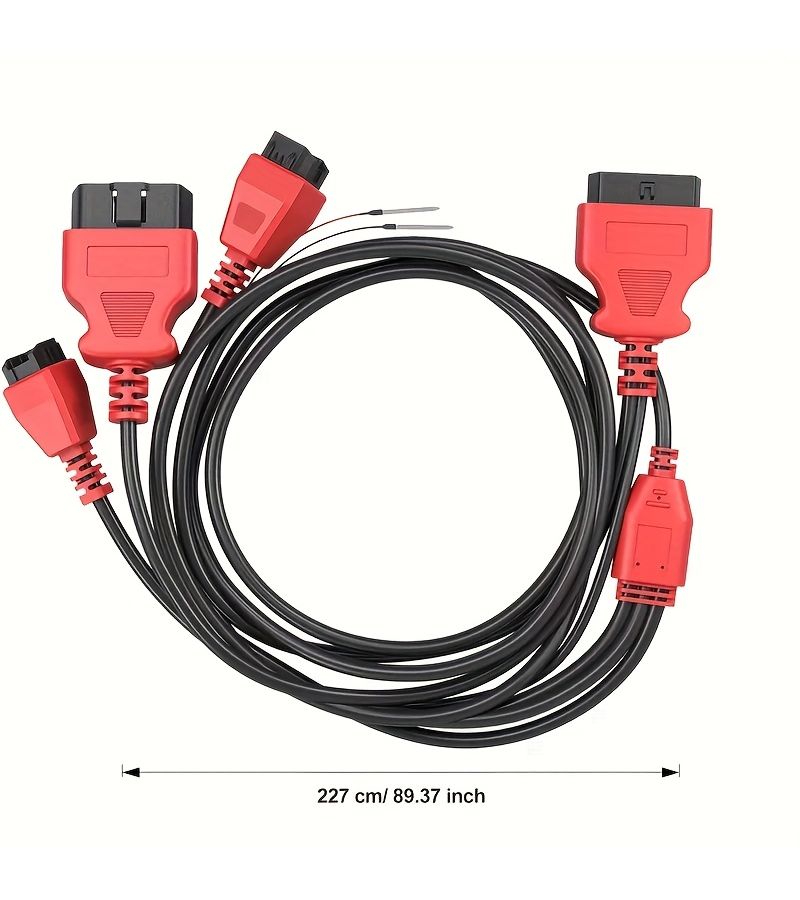 Red 12 8 Pin OBD2 SGW Bypass Cable for FCA Security Diagnostic Tool Coding - Image 2