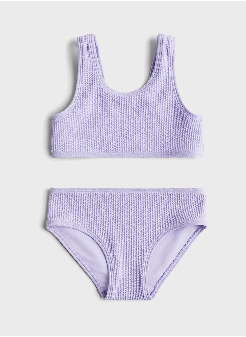 H&M Kids Square Neck Bikini Top & Bottom Set