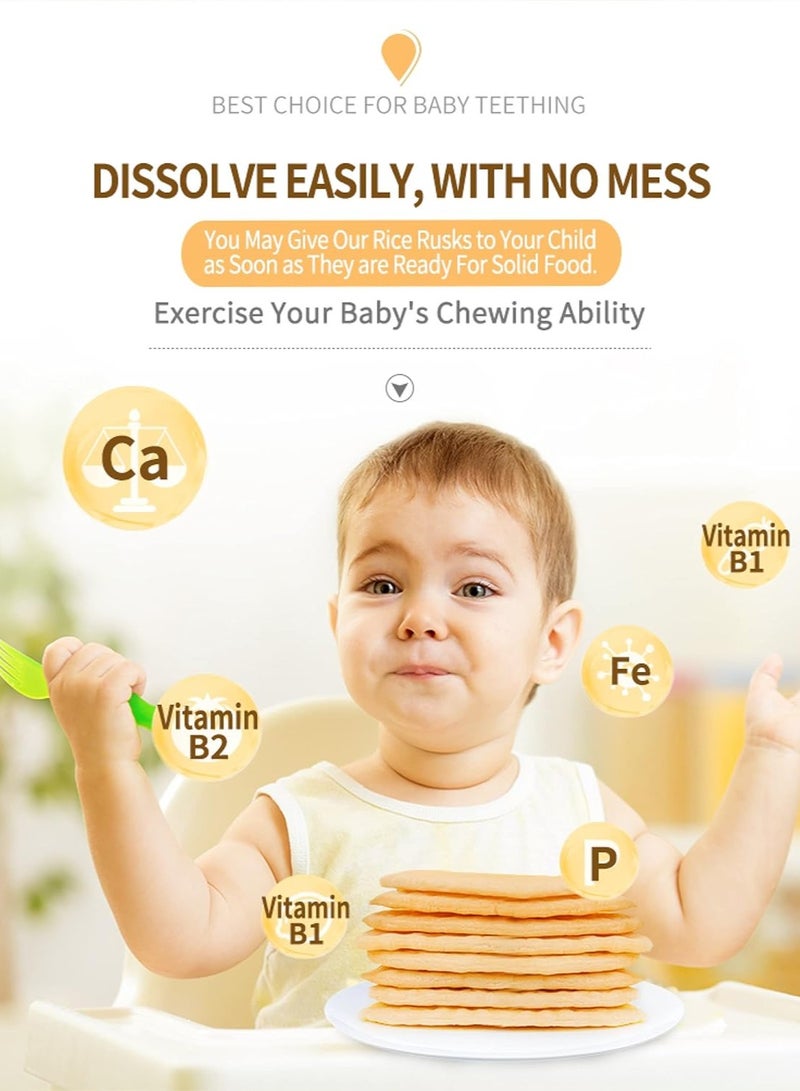 HOT-KID Baby Mum-Mum, Gentle Teething Wafers, Banana, 12 Packs, 2 Wafers Each  - Image 2