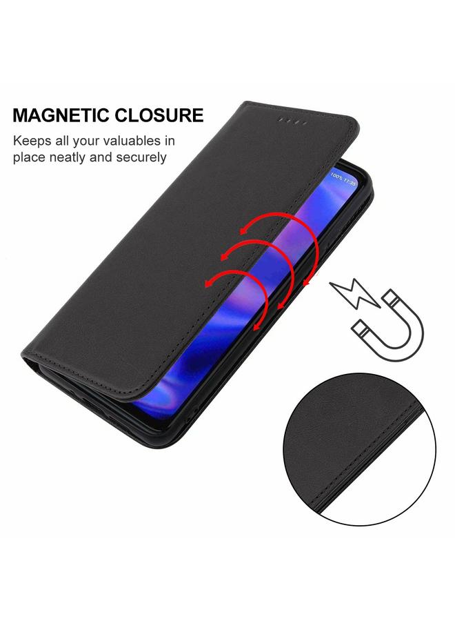 erorex Case For Motorola Moto One 5G UW Magnetic Closure Leather Phone Case - Image 5