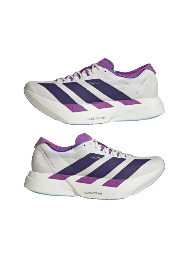 Adidas Adidas Adizero Adios Pro 4 W White Running Shoes For Women