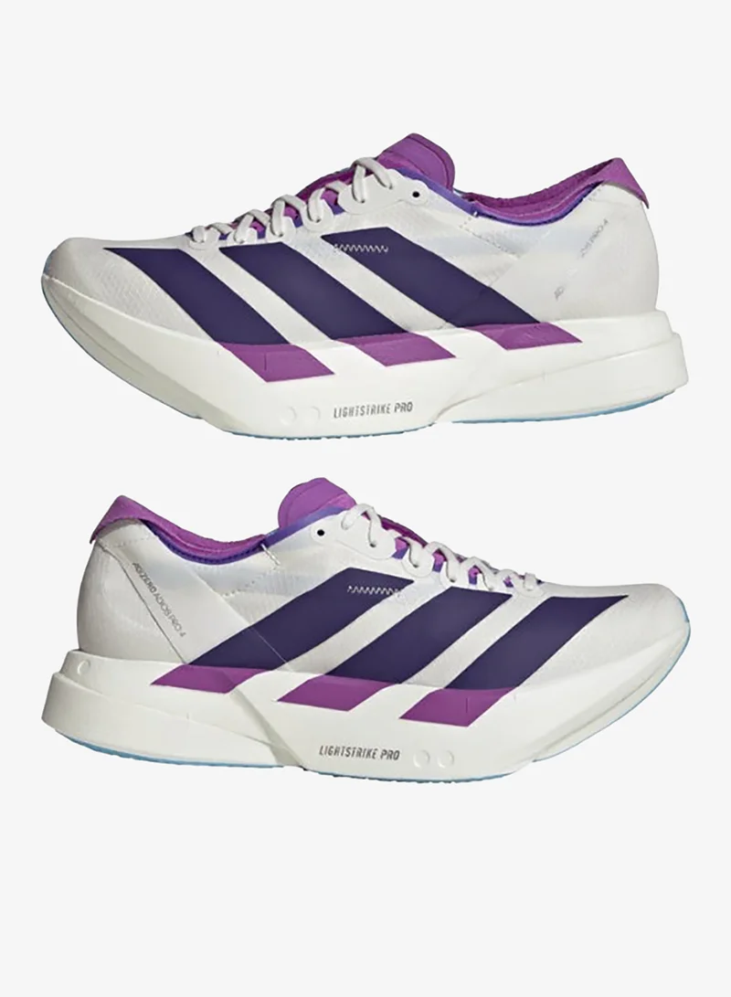 Adidas Adizero Adios Pro 4 W White Running Shoes For Women