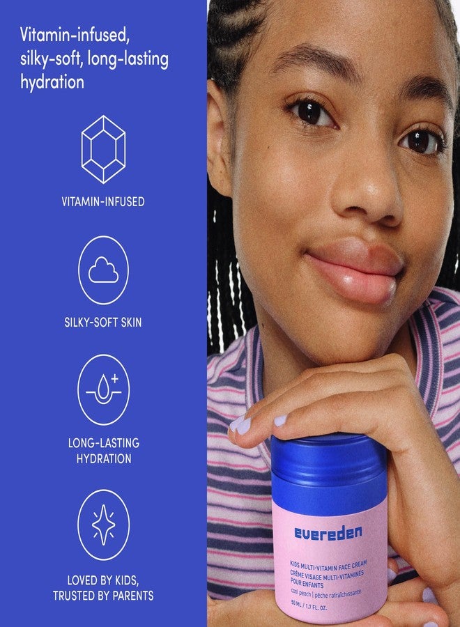 إيفردين كريم وجه للأطفال من إيفريدن: عصير البطيخ، 1.7 أونصة | لوشن للوجه | مرطب وجه نظيف وغير سام | عناية متعددة الفيتامينات لبشرة الأطفال - Image 4