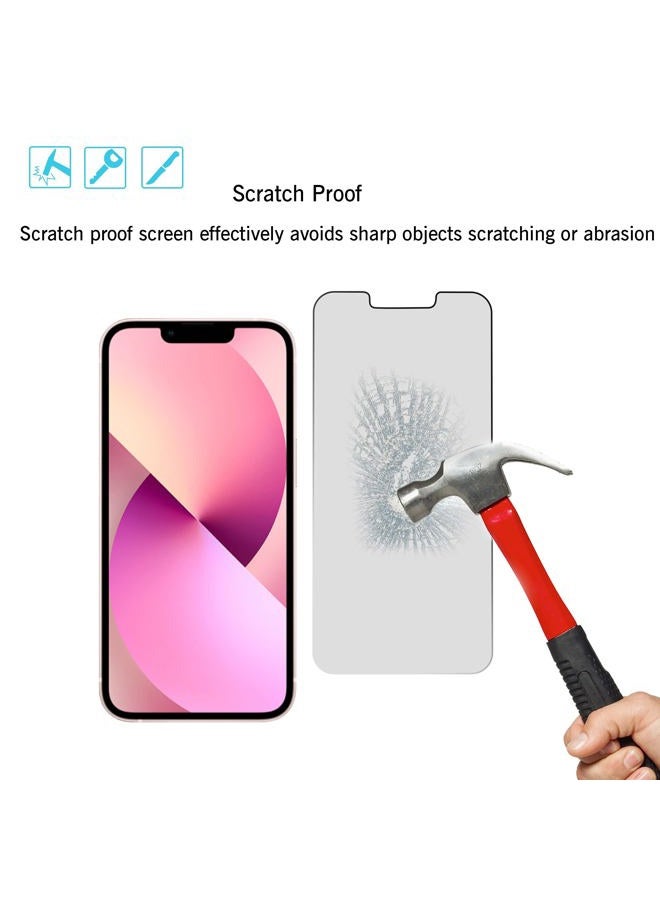 Ailun 2Pack Privacy Screen Protector Compatible for iPhone 13 Mini [5.4 inch] + 2 Pack Camera Lens Protector,Tempered Glass Film,[9H Hardness] - HD [Black] - Image 5