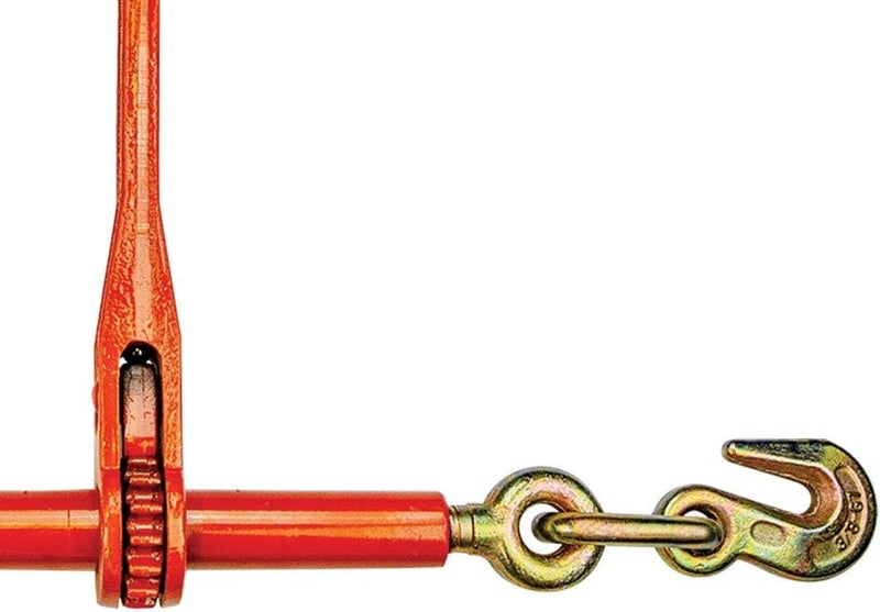 VULCAN Ratchet Binder with Towing J Hook - 5,400 Pound Safe Working Load (Works with 5/16 Inch or 3/8 Inch Chain) - Image 4