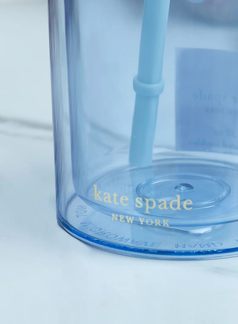 Kate Spade Always Half Full Tumbler With Straw