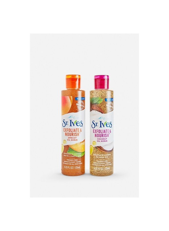 ST. Ives Exfoliate & Nourish Facial Oil Scrub, Coconut 4.23 oz - Image 2