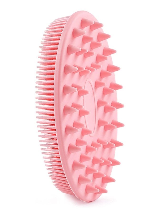 GLADBACK Silicone Body Scrubber Easy To Clean | 2 In 1 Bath And Shampoo Brush Use in Shower, Body Brush | Shower Cleaning Exfoliating Use for Sensitive Skin, Lather Well (Pack Of 1) - Image 1