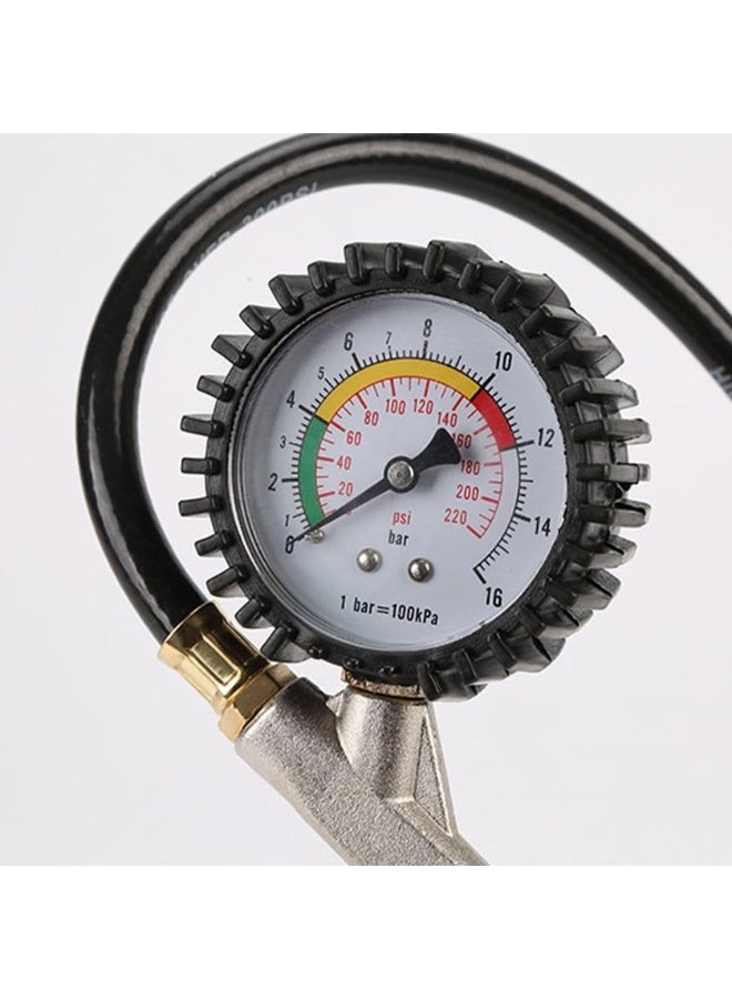 ECVV Tire Pressure Gauge Digital Tyre Pressure Gauge - Multifunctional Air Pressure Monitor - Tire Refill Meter for Cars Motorcycles Offroad Vehicles & Bikes - Image 3