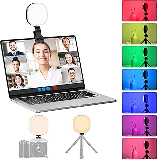 ATUMTEK ATUMTEK RGB Video Light, Portable LED Camera Light, Live Streaming Video Lamp CRI 95+ 2900-6700K LED DSLR Lighting with  - Image 1