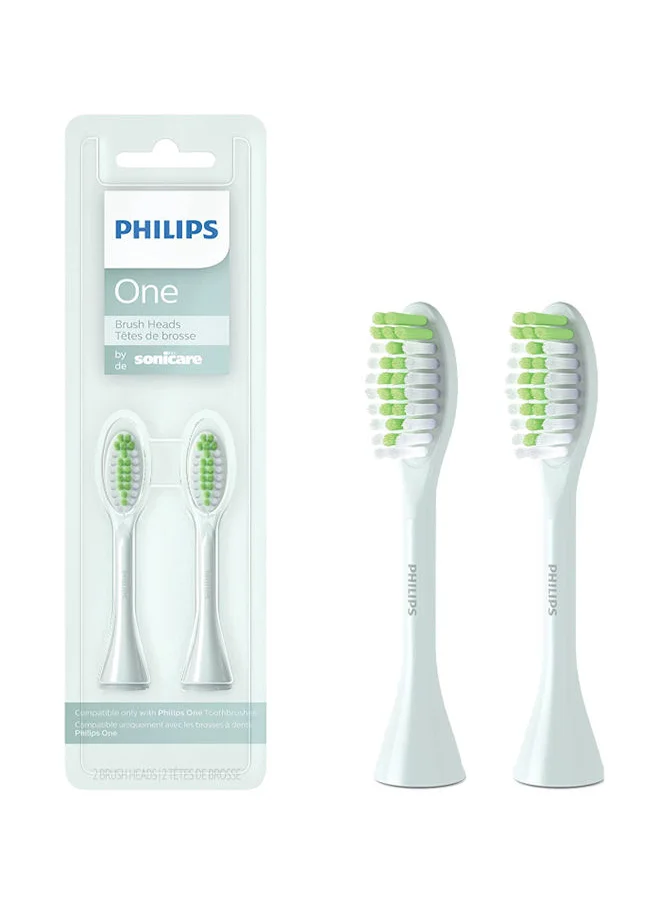 فيليبس سونيكير Philips One by Sonicare 2 Brush Heads BH1022/03