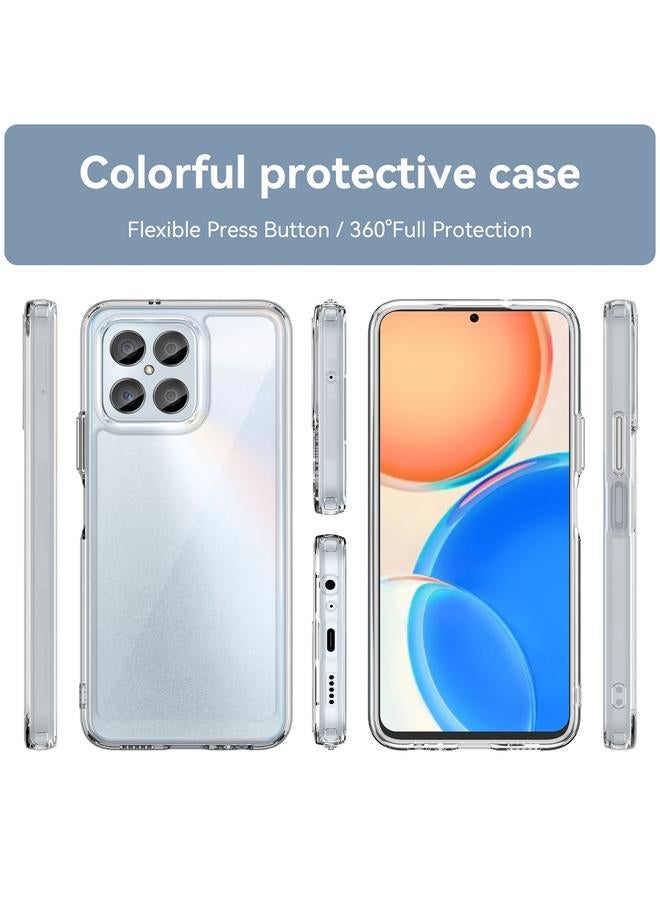 S-TOP Case For Honor X6S Colorful Series Acrylic Hybrid TPU Phone Case - Image 2