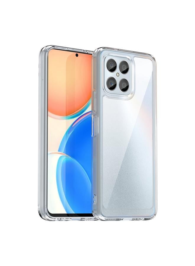 S-TOP Case For Honor X6S Colorful Series Acrylic Hybrid TPU Phone Case - Image 1