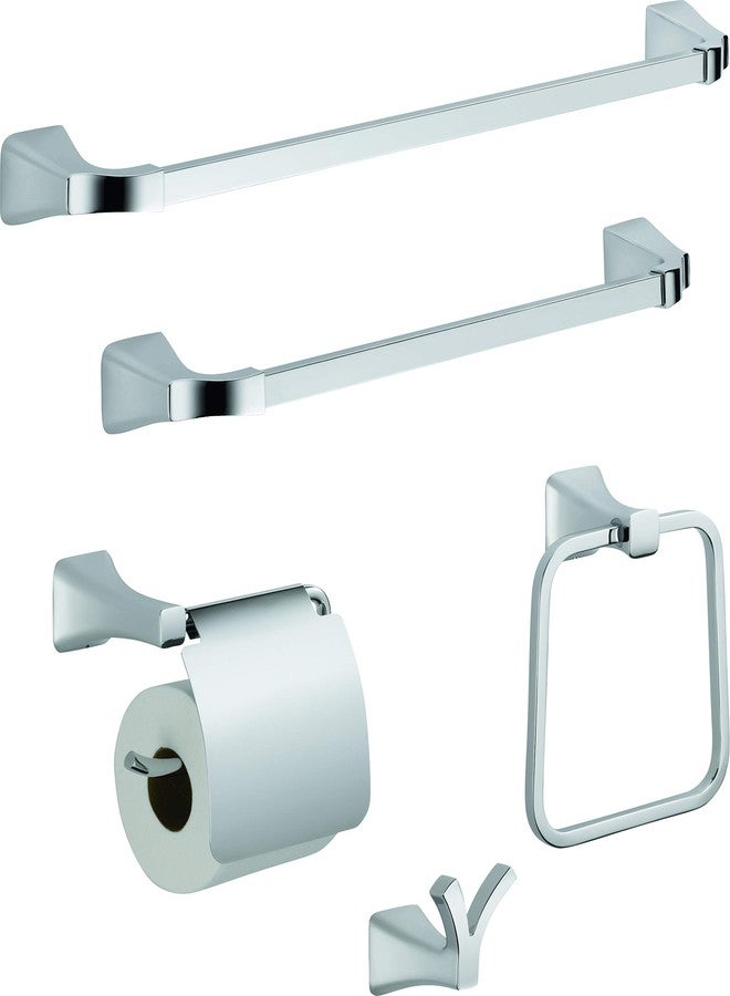 DELTA FAUCET 752500 Tesla Tissue Holder with Removable Cover, Chrome - Image 4