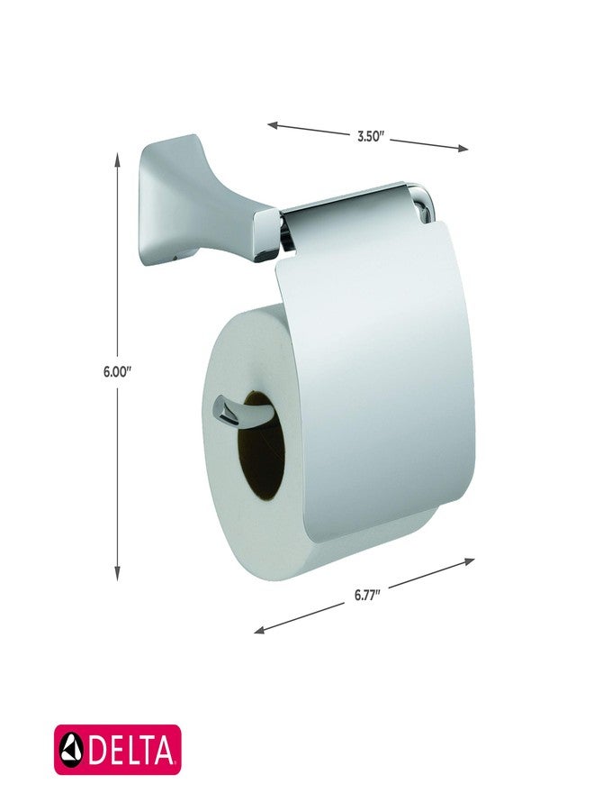 DELTA FAUCET 752500 Tesla Tissue Holder with Removable Cover, Chrome - Image 5