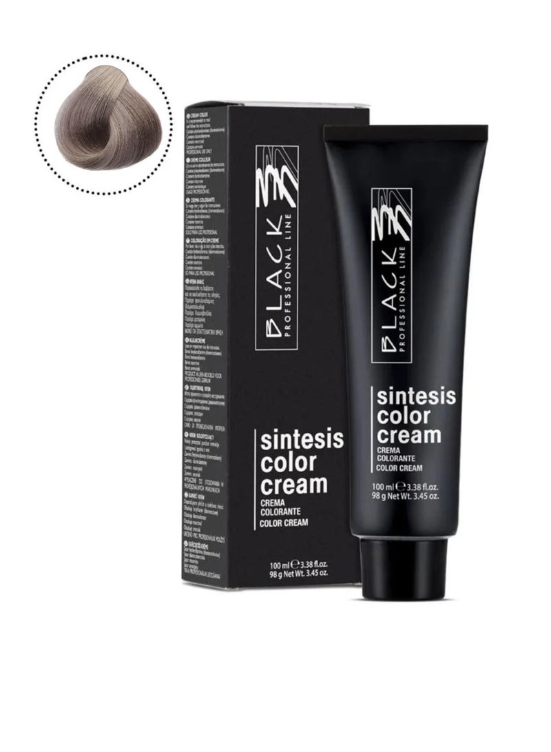 BLACK PROFESSIONAL LINE Black Professional Sintesis Cream Grey 0.1 - Permanent Hair Colour for Intense Pigmentation - Image 1