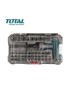 TOTAL T0TAL 47 Pcs T Handle Wrench Screwdriver Set Professional Repair Tools Set Chromium vanadium steel TACSD30476  - Image 5