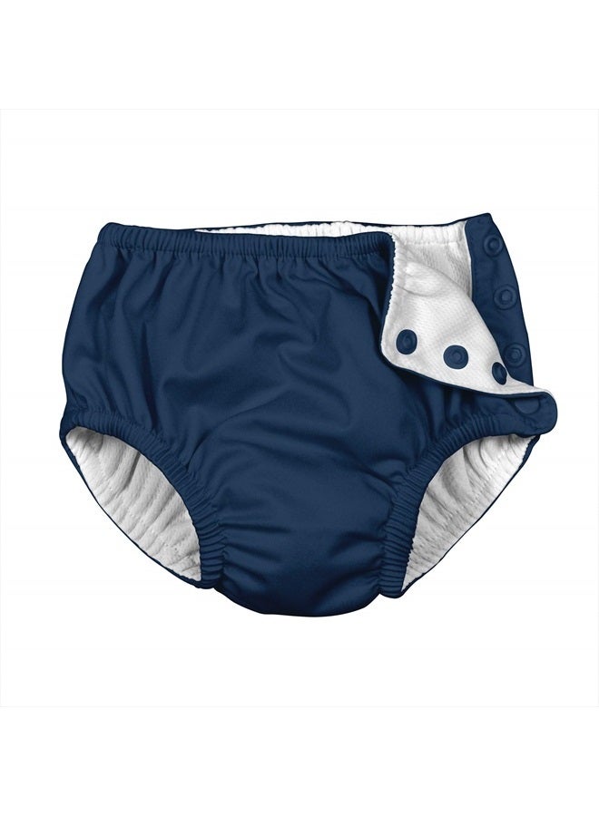 green sprouts i Play Unisex Swim Diaper Navy Solid-24 Months - Image 1