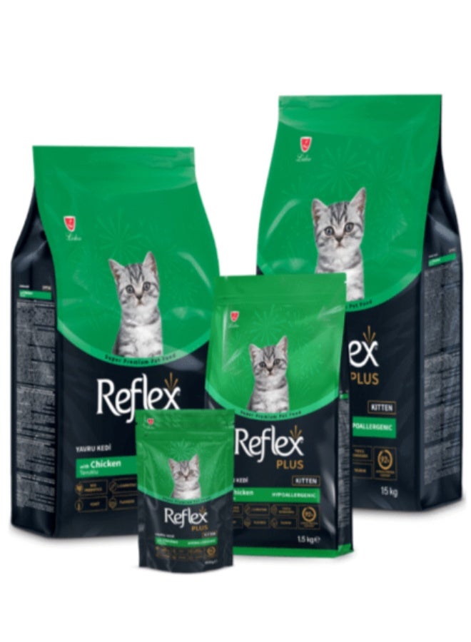 ليدير طعام ريفلكس بلس للقطط الصغيرة مع الدجاج - Image 1