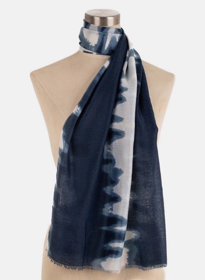 Premoda Women's Scarf Blue (90x180cm) - Image 2