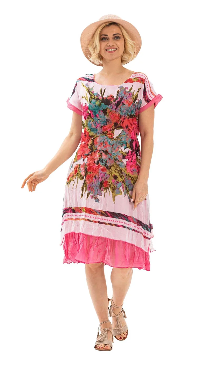 اليش شيل بيزي Floral Print Dress