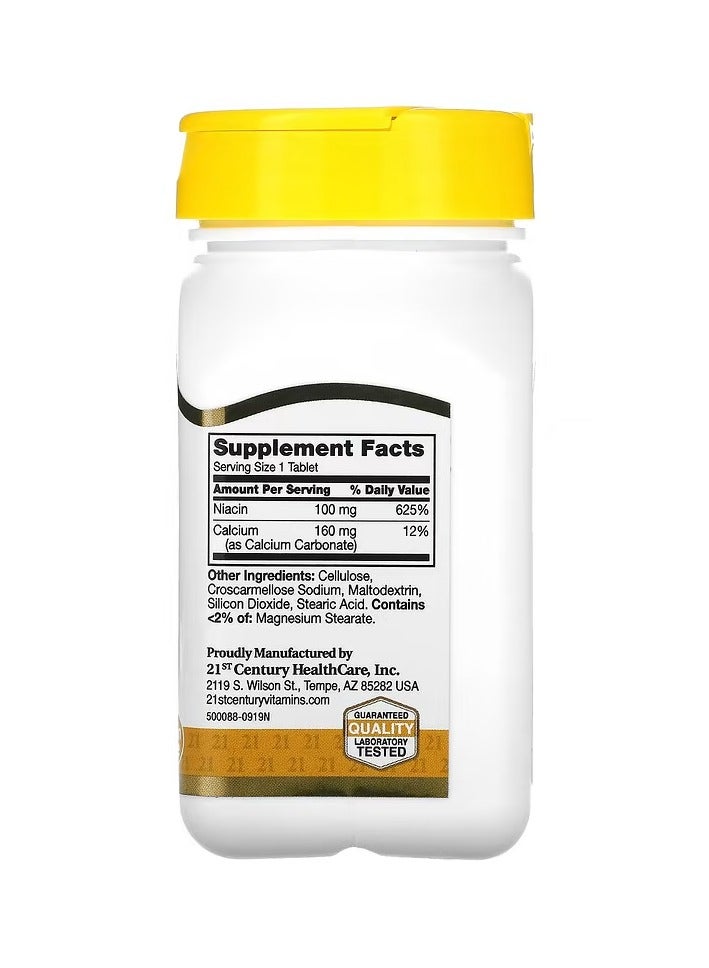 21st Century Niacin 100 mg 110 Tablets - Image 2