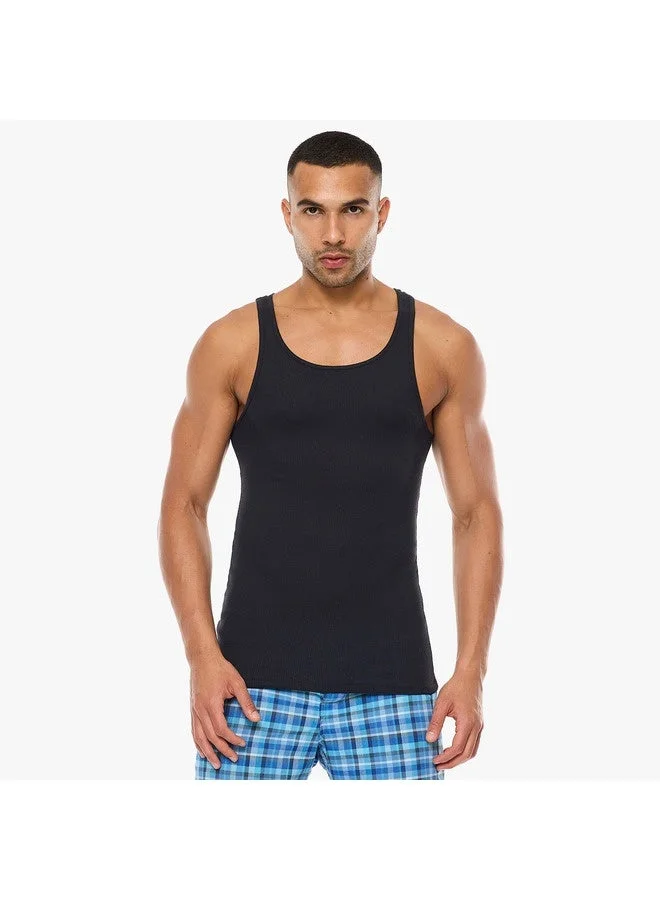 Hanes  Hanes Mens tank 392DP-2Pcs for Men | Best Price UAE