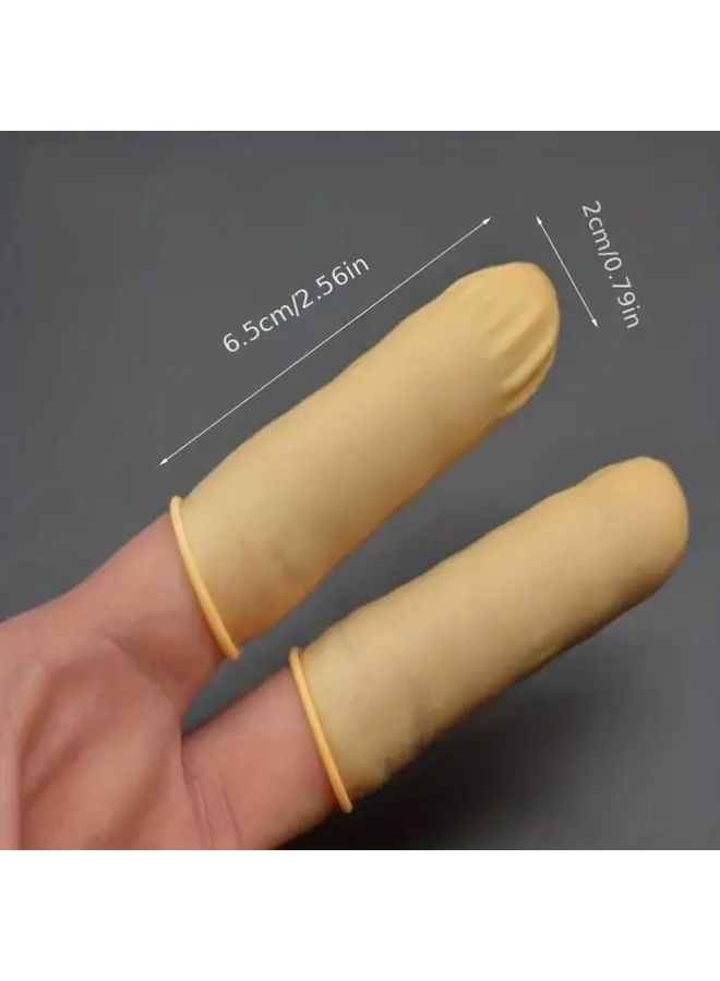 Silicone Finger Covers 50 Pack Durable Reusable Protectors For Beauty Tattoo Embroidery Electronics Repair - Image 4