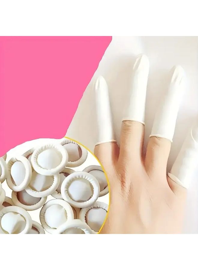 Silicone Finger Covers 50 Pack Durable Reusable Protectors For Beauty Tattoo Embroidery Electronics Repair - Image 5