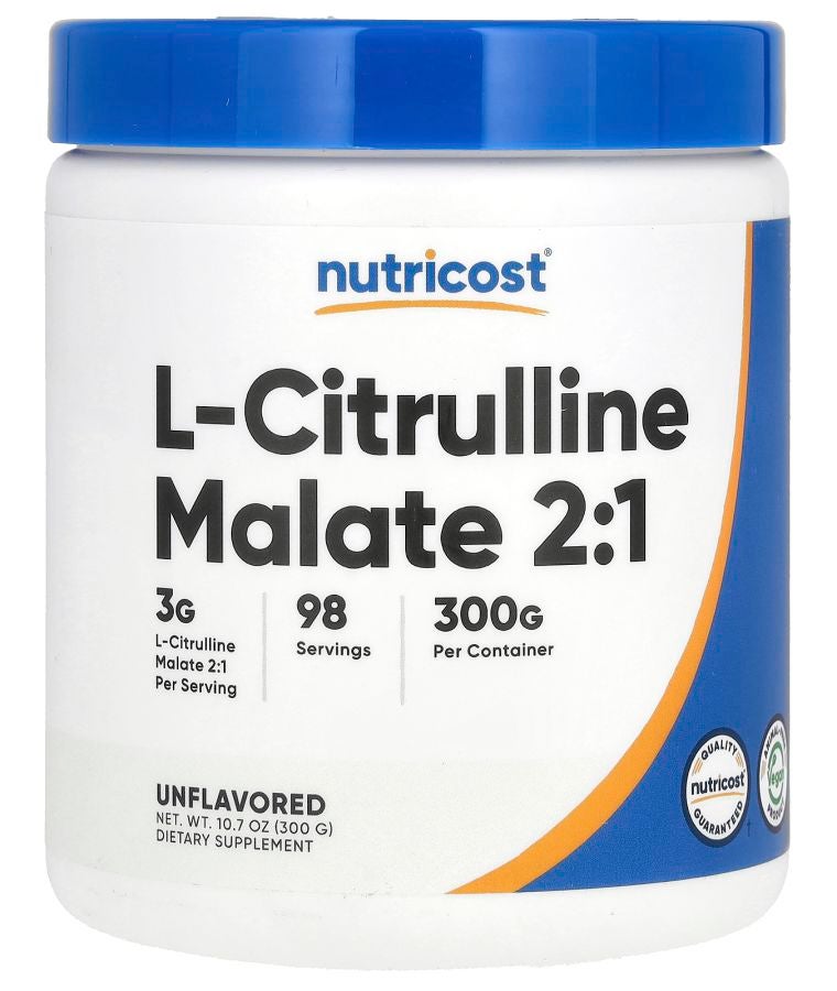 L-Citrulline Malate 2:1 Unflavored 10.7 oz (300 g)