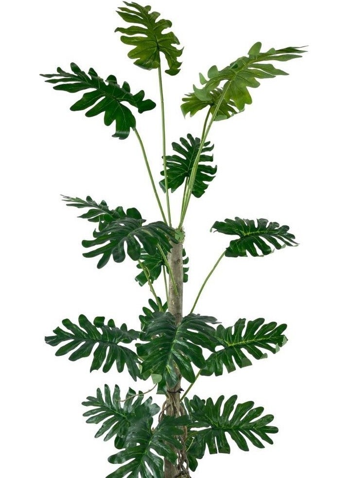 Artificial Tree Syngonium Plants 18 Branches Shrub Trunk 120X60CM in Silver Aluminum Pot - pzsku/Z5B421498F913B08A89C8Z/45/_/1725724314/b93360a7-6d43-4a0a-acb7-c9146abb80ba