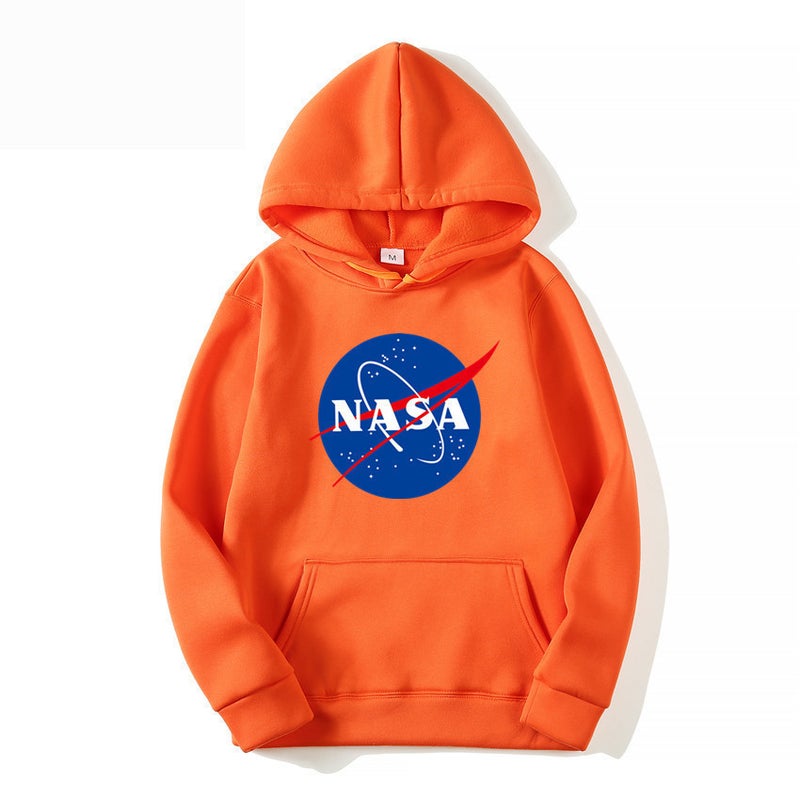 2021 New Fashion Brand Nasa Series Letter Sports Pullover Hooded Vests Two-Piece - Image 1